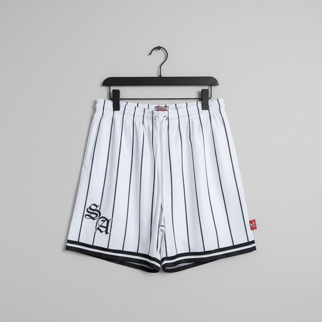 White Pinstripes